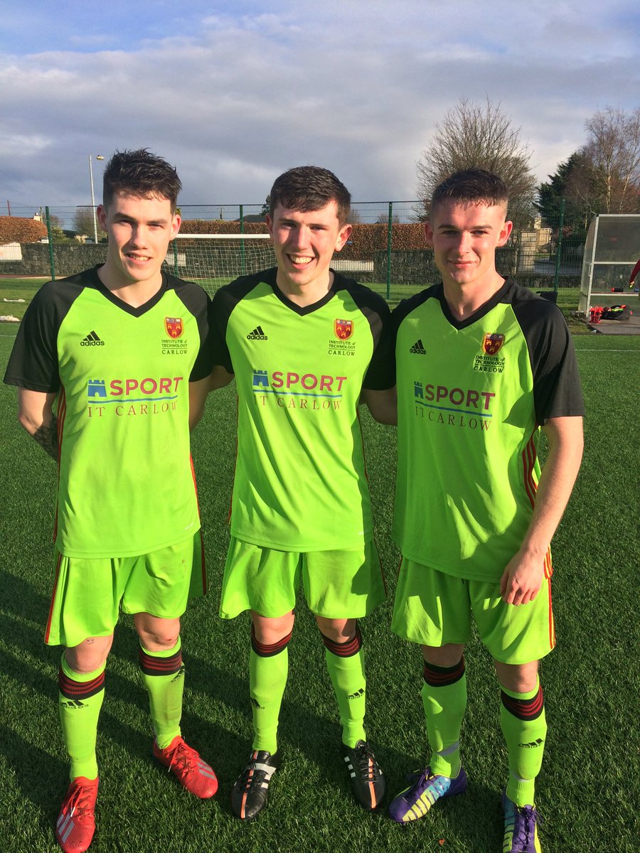 SETUCarlowFC's tweet photo. FULL TIME: @thirdlevelfootb CFAI Cup Semi Final @ITCarlowFC 3-1 @TUDublinSportCC Goals from @Barnes_1997 @luisdeano Kevin McEvoy take us to Final. Great game between two good teams in difficult conditions @SportITCarlow 🏆⚫️🔴⚫️🔴 https://t.co/uSrBqZ7F9E