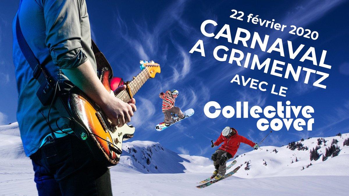 CollectiveCover's tweet image. C'est CARNAVAL !!! Nous serons en concert ce samedi 22 février, aux milieux des pistes de ski de Grimentz. Le Bob Nous accueil de 11h00 à 15h00. Venez skier et fêtez carnaval en musique avec nous !!!.🎤🎸🎹🎷🥁🎵🔊🤘
#CARNAVAL #collectivecover #grimentz #anivier #valais #concert