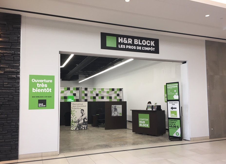 Qui a dit que la période des impôts devait être compliquée? Préparez votre déclaration de revenus en toute simplicité en faisant appel aux pros de l’impôt <a href="/HRBlock/">H&R Block</a> à #LesPromenades. 

Leur bureau temporaire est situé face à la Banque Royale via l’entrée #2.