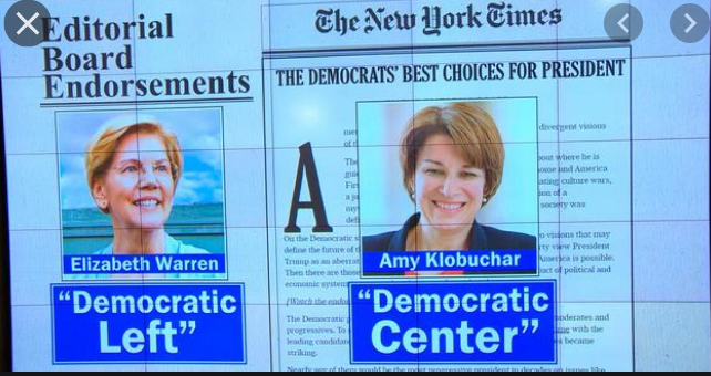donoharmwb's tweet photo. New York Times Endorsed Warren & Klobuchar on 19th Day of 2020: 19th Amendment. Tomorrow it the one month anniversary.
It's not fly over Country for @amyklobuchar
We're going to overlook great women for three old men that will be their 80's before their first term is upโคต๏ธCm'on https://t.co/n1oEF7VY5s