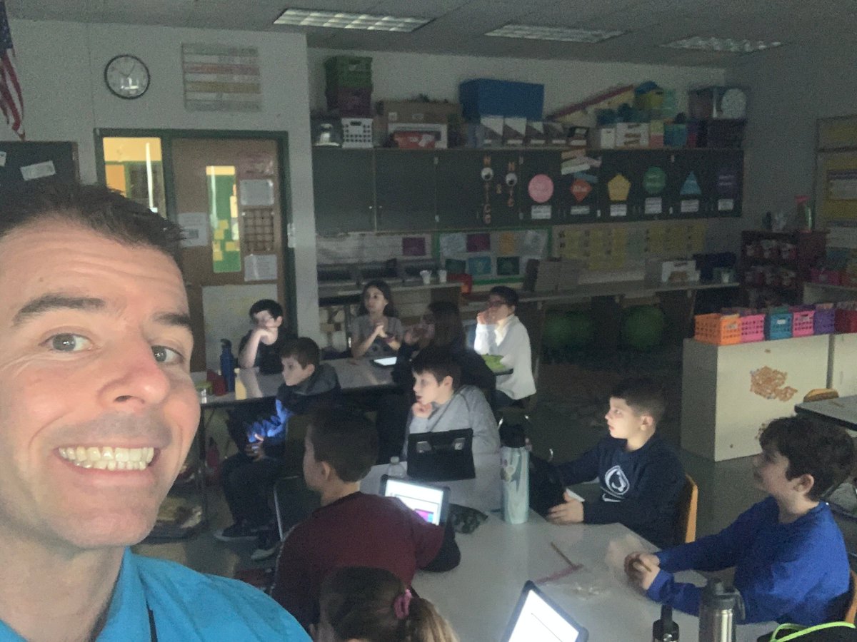 TechTeacherMrP's tweet photo. Thanks to @MissRabeh for welcoming me to her #aNAISing class & incorporating me in a lesson!We listened to music, examined lyrics for meaning and theme, and used Google Slides to answer!So much Tech I felt at home! Where will I drop in next?
#DropInChallenge #NAISTech #TechTeam https://t.co/dCwkaM9ccR