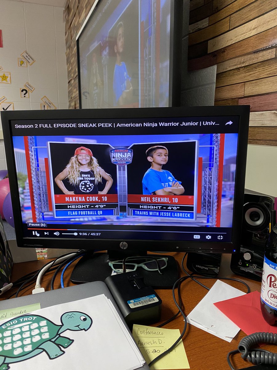 5PA watched our boy Neil on America Ninja Warrior this morning. How awesome! The kids loved it!
