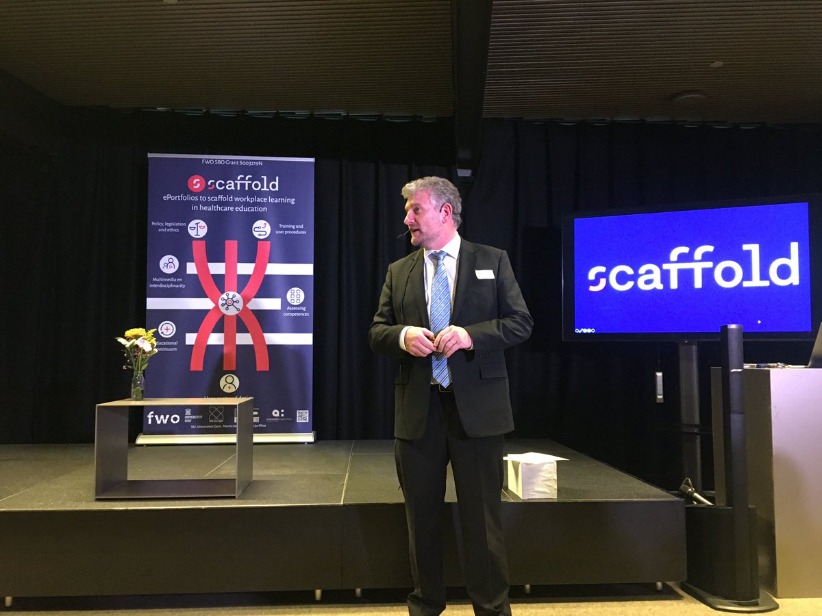 Martin Valcke lanceert het SCAFFOLD-project - eportfolios voor gezondheidszorgopleidingen <a href="/ugent/">UGent</a>