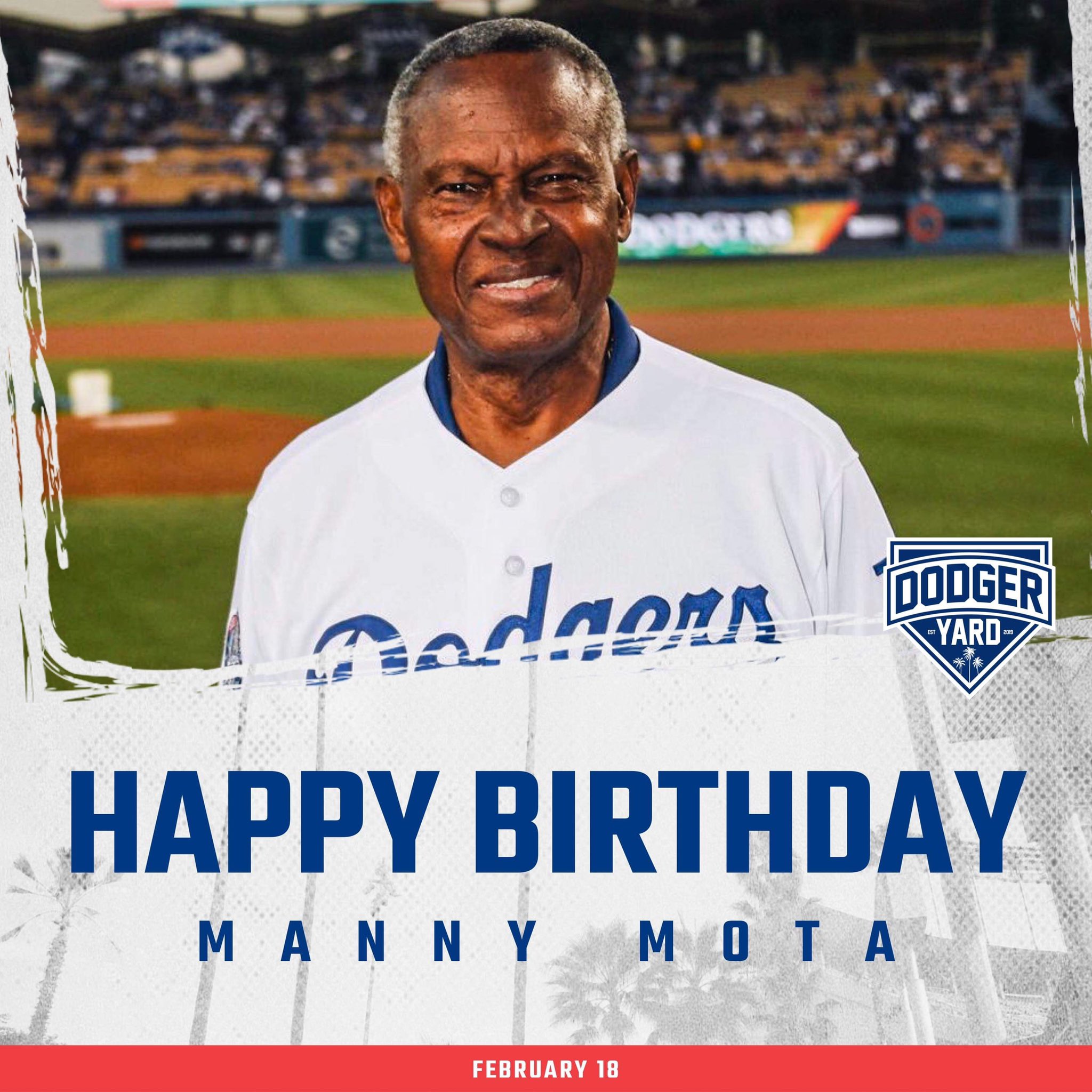 Happy birthday, Manny Mota! 