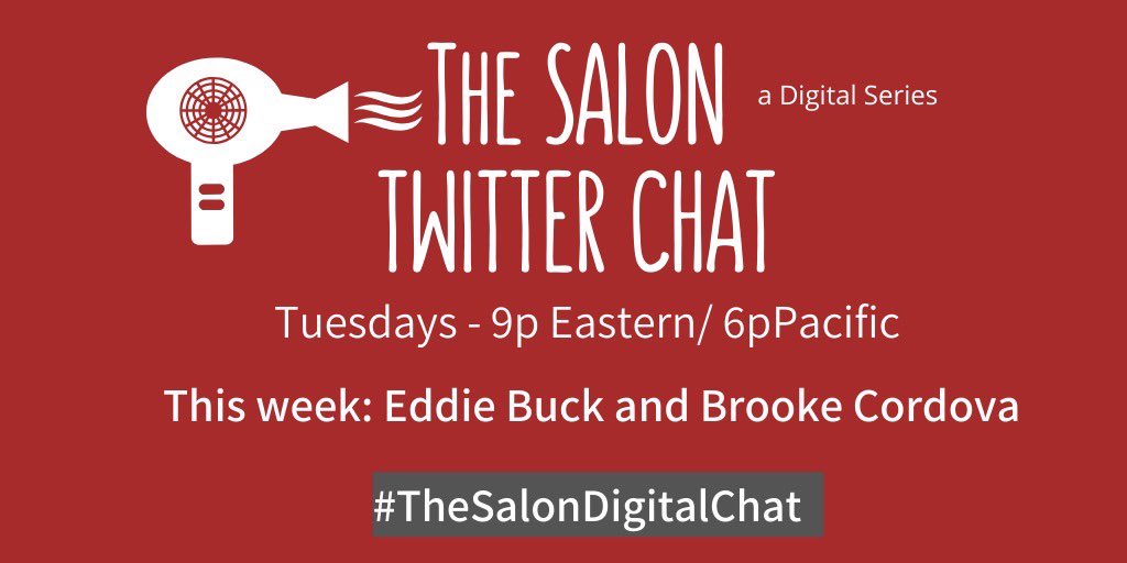 brookeecordova's tweet photo. *Cues “It’s All Happening” from Bring It On*

Today’s the day, friends!! Join us at 6pm!
@RMCFilms @Heyrtz  @theeddiebuck #thesalondigitalchat #heyrtzonamazon https://t.co/GjIWnId5lp