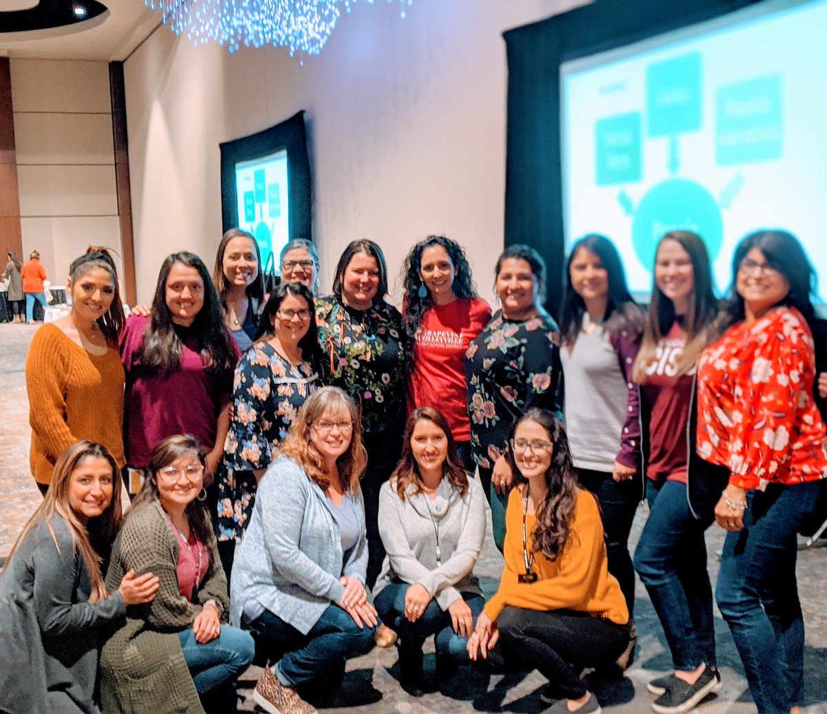 RialGraham's tweet photo. Learning about @JSerravallo Estrategias de escritura y lectura w/these wonderful ladies!  Thank you @coxjodir for making this happen! #gcisdwl  @WorldLang_GCISD https://t.co/QhDIU2C6FW