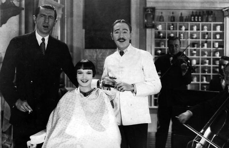 SilentRevue's tweet photo. On the set of "A Social Celebrity" (1926) with director Mal St. Clair, Louise Brooks and #AdolpheMenjou. #botd #lostfilm #checkyourattics https://t.co/HnHNUsYahB
