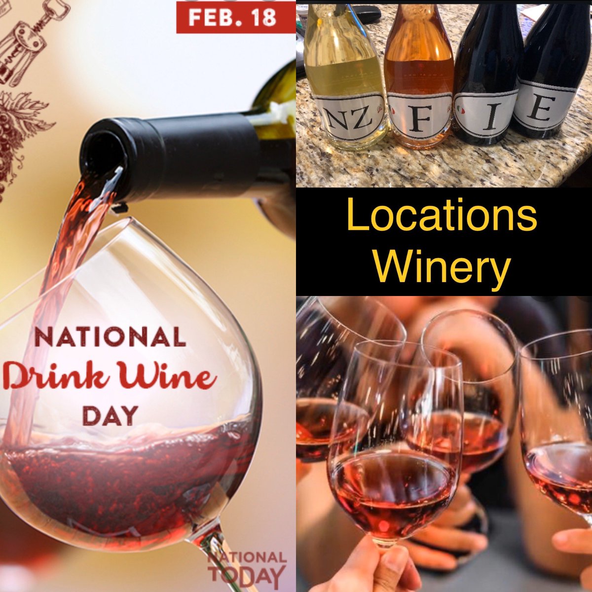 Don’t let us down on a National holiday!! Come  have a glass of wine! House wines tonight $3.00. We also have 4 new wonderful wines from Locations Winery, from New Zealand, France, Italy and Spain!!!! Let us know your favorite. #wines #aroundtheworld  #tapas #spokescraftbeer