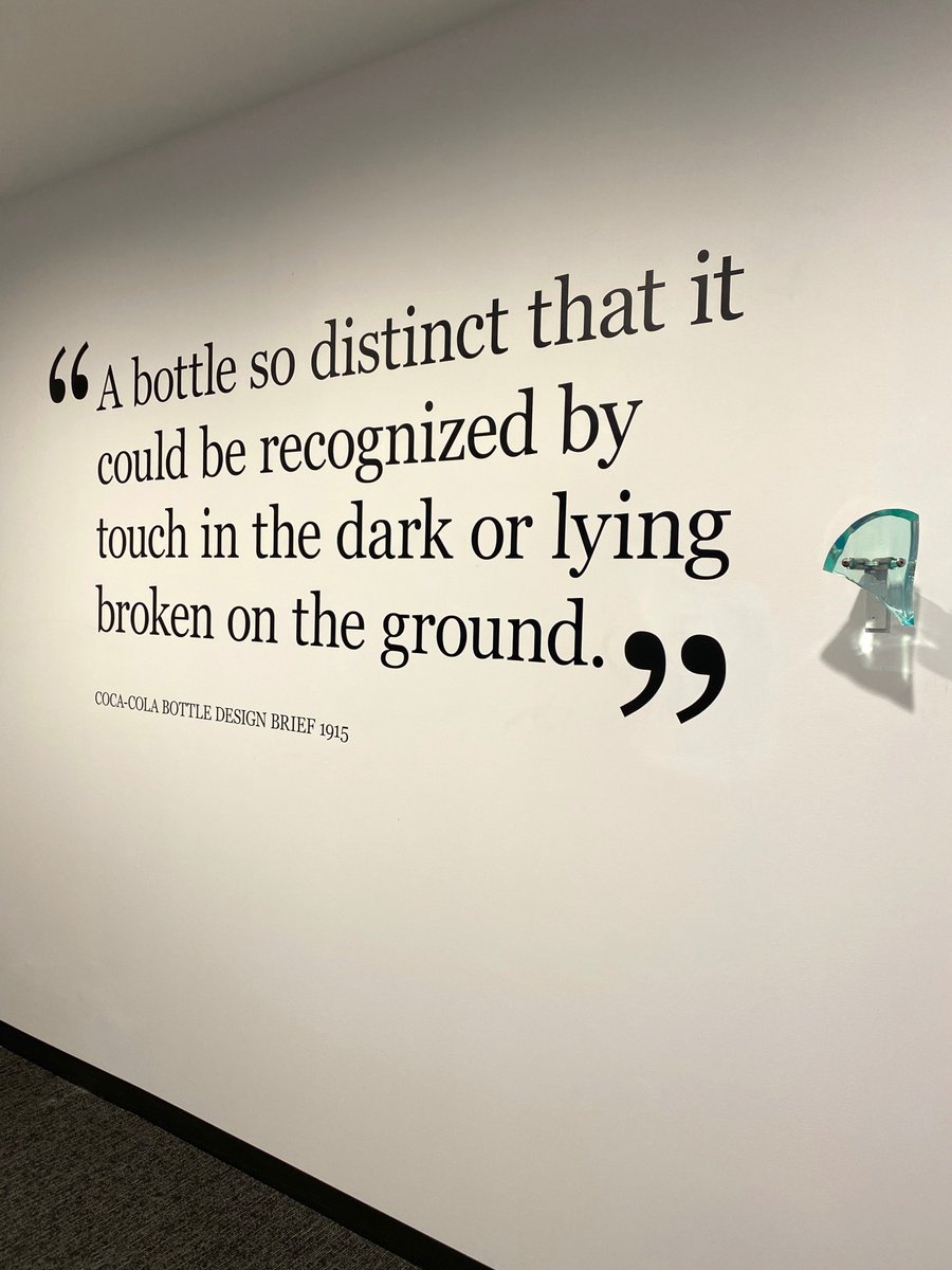DuncanJWardle's tweet photo. The glass bottle that will go down in history.

@Cocacola designed something so iconic it can even be identified in its broken pieces. Branding at its finest

#designthinking #creativityatwork https://t.co/wxsh6atU4i