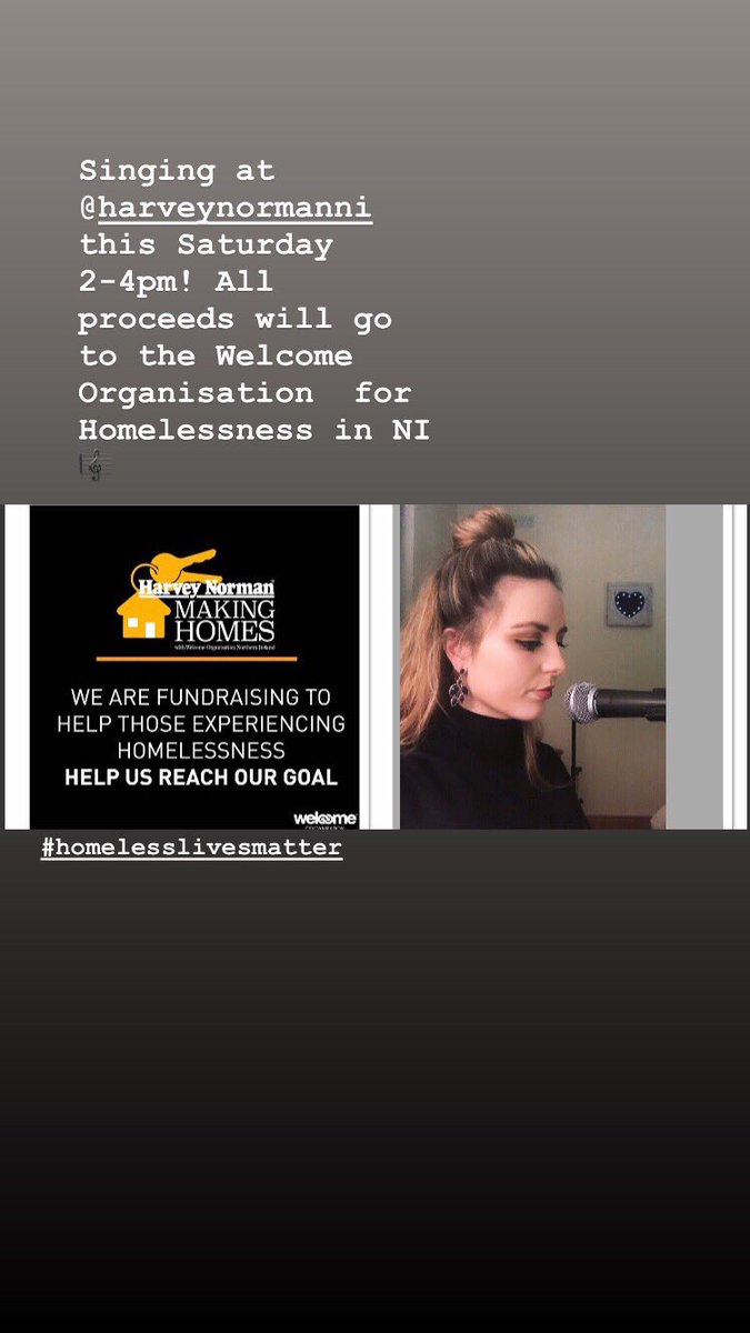 edoherty_'s tweet photo. I’ll be singing this saturday at Harvey Norman on the boucher road to raise awareness about homelessness issues in Northern Ireland. All proceeds will go to the welcome organisation.  #homelessness #MentalHealthMatters #ni https://t.co/wbT059UkpG