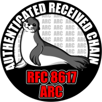 The ARC Protocol has a new logo to celebrate being published as RFC8617! arc-spec.org/?p=185 #ARC #DMARC