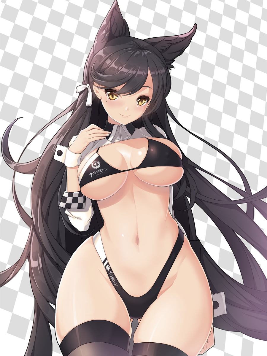 Koflif 愛宕 レースクイーン 愛宕 アズールレーン アズールレーン 碧蓝航线 愛宕 レースクイーン T Co Pslbzq3smd