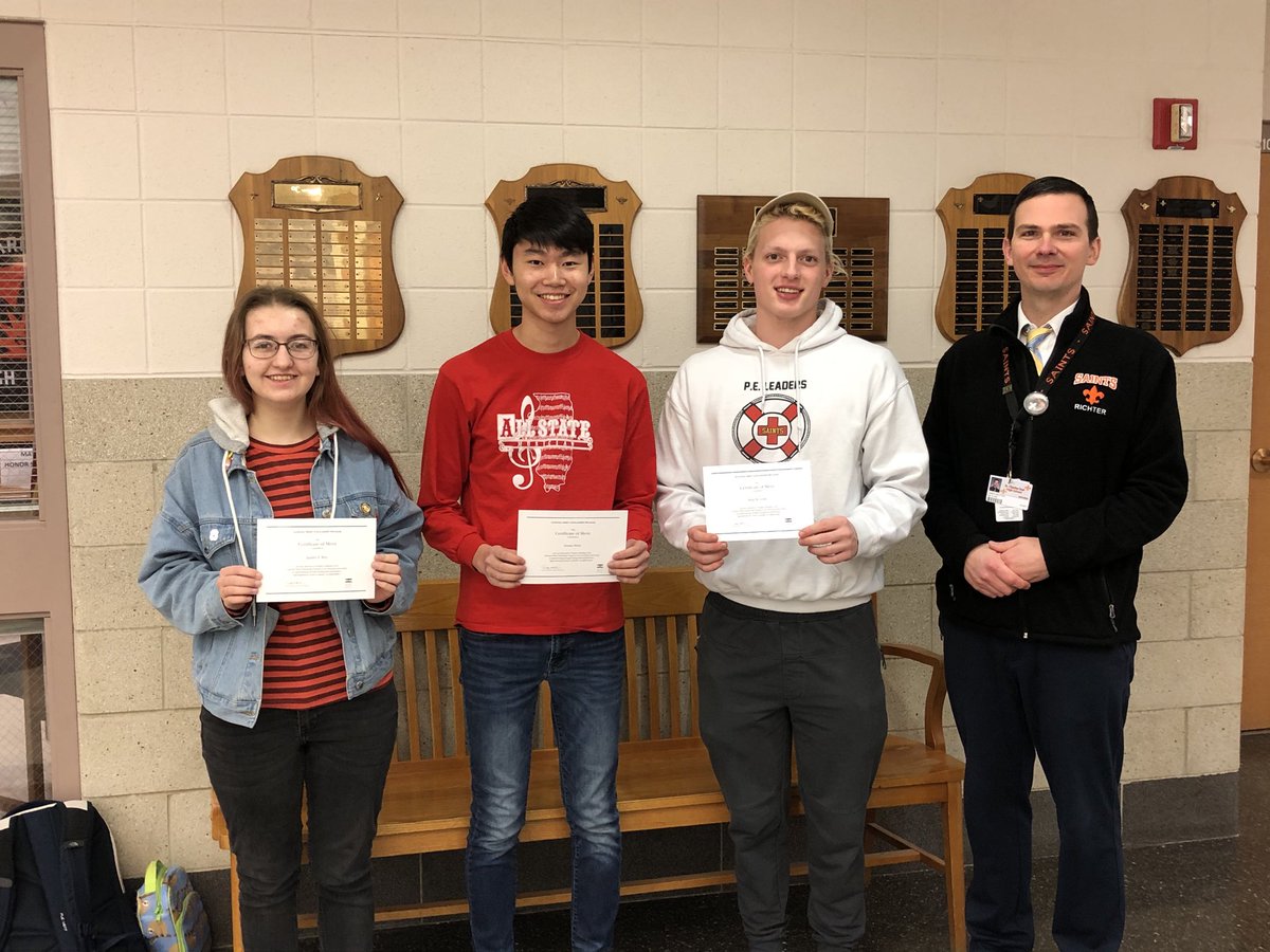 Congratulations to our National Merit Finalists Jazalyn Belz, Ayu Seiya, and Sean Yetter!