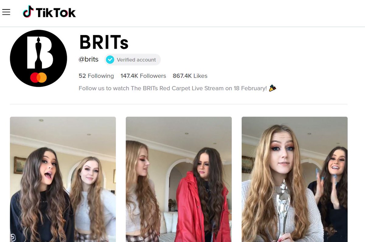 We often talk about the importance of #digitalamplification of an event. So when we heard that #TikTok are partnering with the #Brits2020 for an evening of digital and physical fun, we couldn't wait to find out more! n2o.co.uk/news-ideas/tik… #ExperientialMarketing #BrandExperience