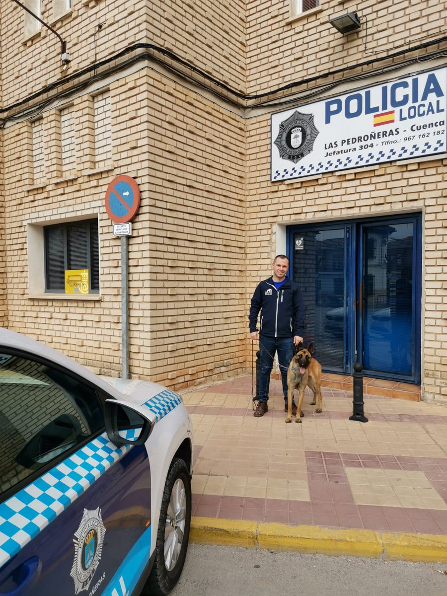 LapaMarcaje's tweet photo. #segundaoportunidad el nuevo inicio de vida #K9BLADE acaba de llegar a 🏠 @AytoPedroneras 🐺👮 @CD_Pedroneras @Pedroneras @protepedroneras @112clm @CMM_es @gobjccm @Mancha_Media https://t.co/X6qLZO1yoA