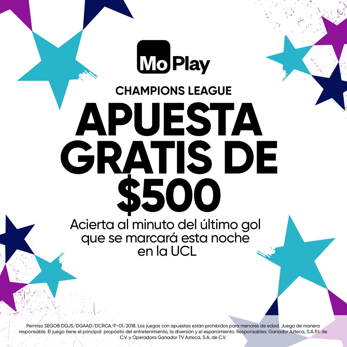 MoPlayMX's tweet photo. ¿Extrañaban los regalitos del 🧙‍♂️MoPlay? 
💰Hoy toca despacharnos con $500 pesitos💰
¡Acierten en qué minuto se anotará el último gol de la jornada de hoy!

🔄 Haz RT
✍️ Manda tu pronóstico con el #MoPlayUCL
🎁 Si nadie acierta, sorteamos los $500 entre todos los participantes https://t.co/9tpUBvipRd