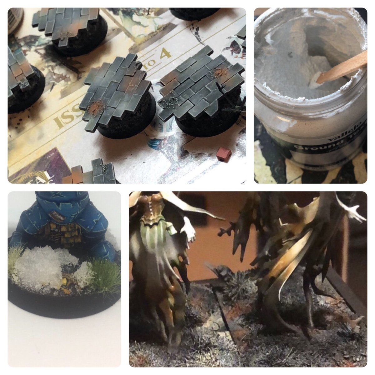 Dark_ForestPS's tweet photo. Let’s talk about basing, people either love it or hate it. We can offer a bespoke service from single unit or even entire armies #gamesworkshop #aos #40k #warmongers #T9A #miniaturepainting https://t.co/wdUZUdg52v