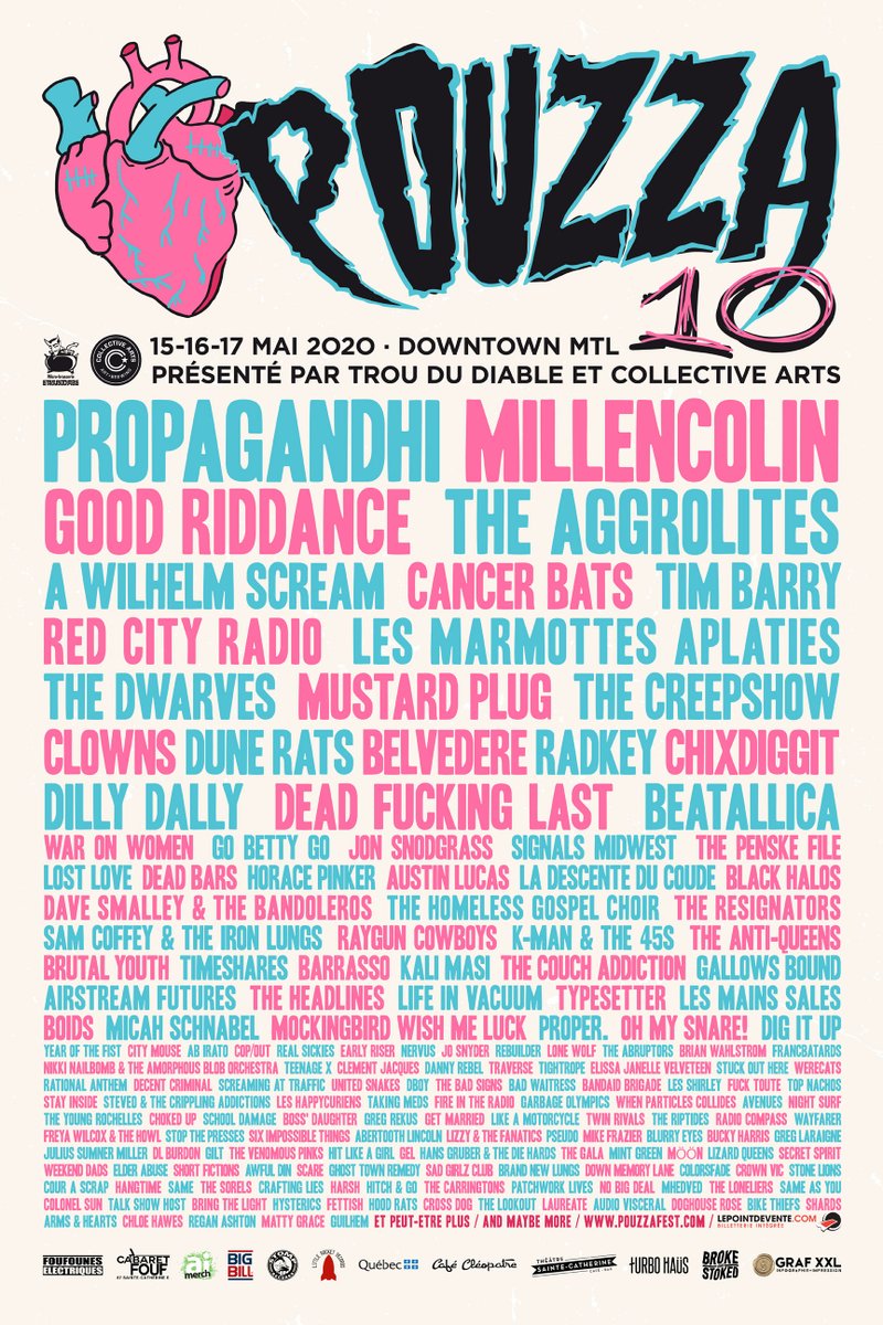 TheAggrolitesOG (@aggrolitesog) on Twitter photo We're so excited to be a part of this year's <a href="/PouzzaFest/">Pouzza Fest</a> in Montreal, Canada! We'll see you in May.
Tickets and more info here: pouzzafest.com/en/ We're so excited to be a part of this year's <a href="/PouzzaFest/">Pouzza Fest</a> in Montreal, Canada! We'll see you in May.
Tickets and more info here: pouzzafest.com/en/