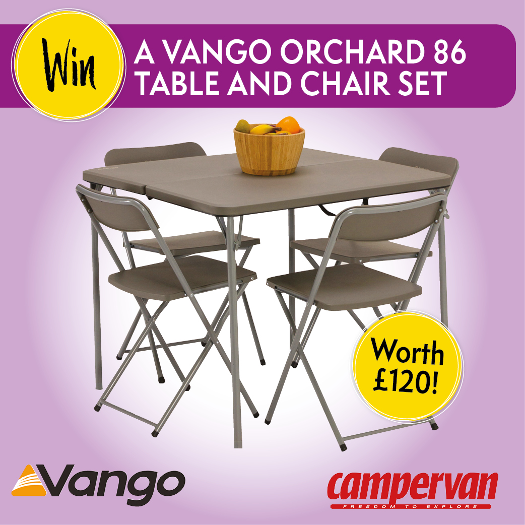 vango orchard table and chair set