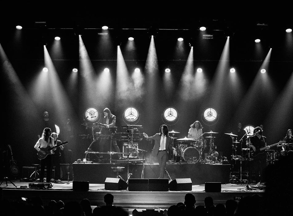 Adlib_co_uk's tweet photo. Adlib are thrilled to be back again on tour, as Audio Suppliers to The Blossoms Tour 2020. Their 2nd No1 album in the bag and a Manchester MEN Arena show to finish off, it is exciting times! #wearethekeepers #adlibatwork https://t.co/VFH8gSYUrz