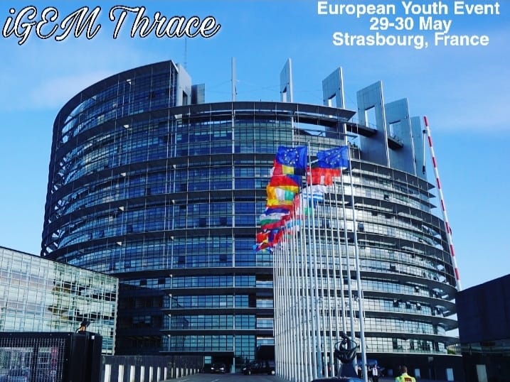 igemthrace's tweet photo. As an interdisciplinary team that does not focus only on research.
#iGEMThrace will be present in Europe's biggest event for active and socially aware youth, none other than the European Youth Event 2020 (#EYE2020).
 
Apply to join our delegation NOW!⬇️⬇️
https://t.co/Xjg9rszRa7 https://t.co/MTXgYdPnvi