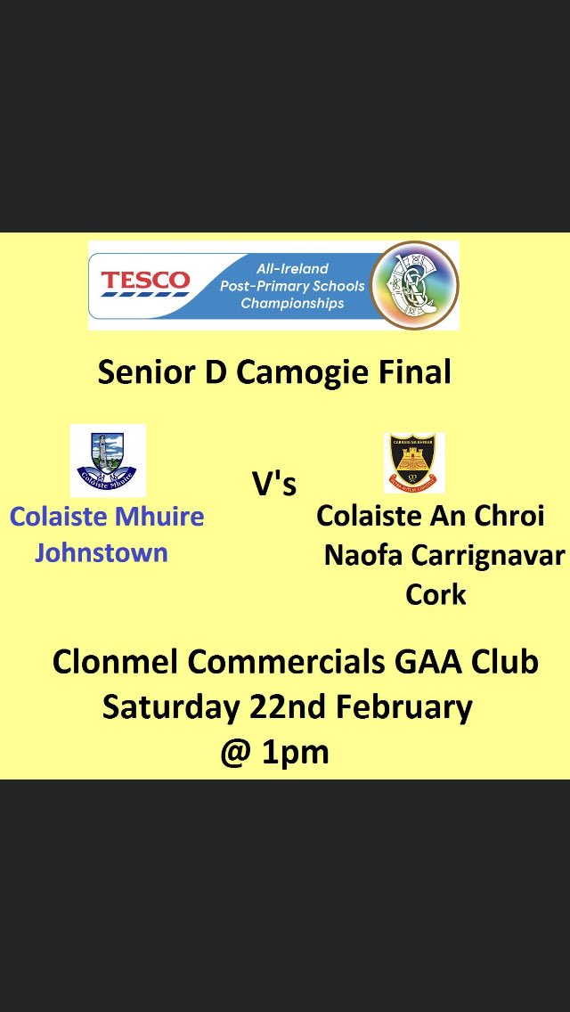 Coláiste Mhuire Johnstown KK tweet media