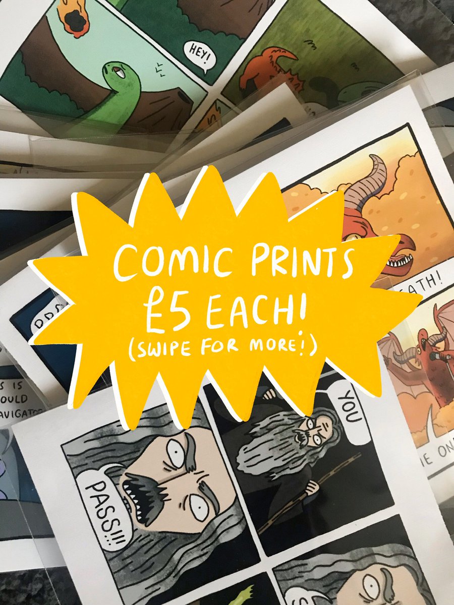 ruthyoungart's tweet photo. Bit short on cash atm so if you fancy purchasing some of my work I’d really appreciate it! Got some comic prints left over from when I tabled at BIF, head over to my Instagram to check em out! 😊 https://t.co/vSC0nUUUZe