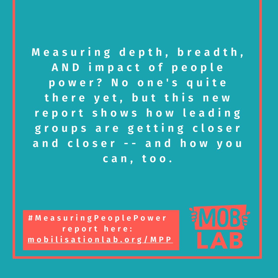 MobilisationLab's tweet photo. We’re excited to launch the '#MeasuringPeoplePower in 2020+' report today! How are you measuring and valuing the many non-financial contributions of volunteers and supporters? Check out where we are globally and where we need to go: https://t.co/WZnBEBJrsN https://t.co/YOw0fFDyZD