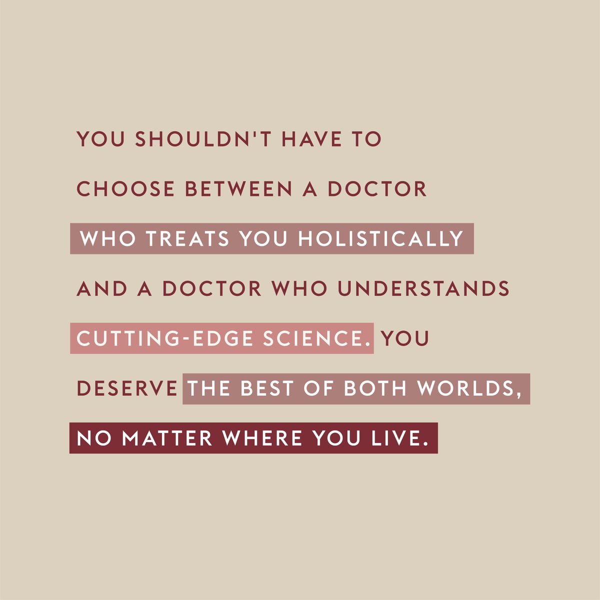 parsley_health's tweet photo. Our online membership allows you to access holistic medicine rooted in science. Our doctors are board-certified in specialties like integrative and preventative medicine and come from top medical schools like Harvard and Columbia. Learn more here: https://t.co/eqGB518G2r https://t.co/6v1pKVXftu