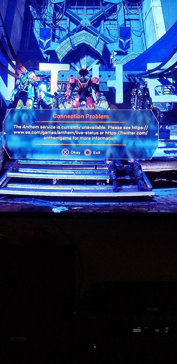 Live server status says all servers are active, but I keep getting this..... @anthemgame <a href="/bioware/">BioWare</a>