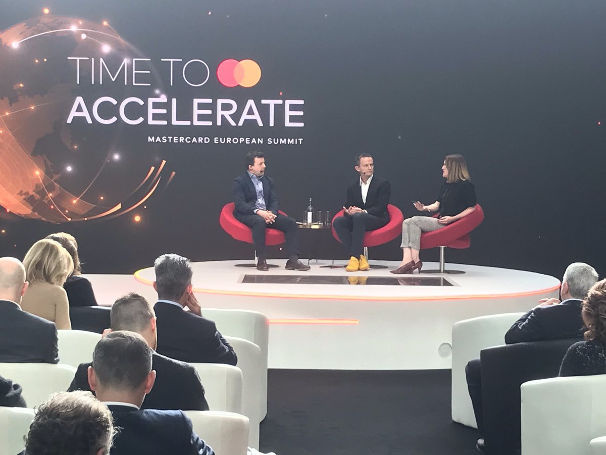 _Previse_'s tweet photo. Our CEO, Paul Christensen, enjoying a panel discussion with Amy Neale and Patrick Eve today at the @Mastercard European Summit.
#mastercard #innovation #fintech #startpathglobal
#startsomethingpriceless @MAstartpath https://t.co/LaKL3bA5Cn