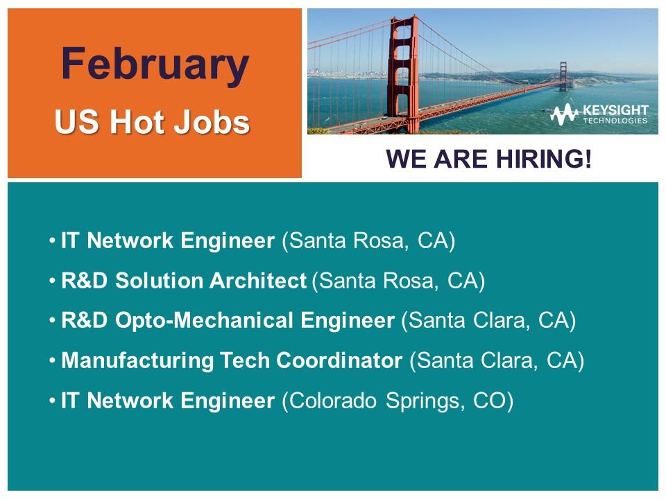 Keysightcareers's tweet photo. Every day is an opportunity for a new beginning. Is today yours? Explore a new career with Keysight US. Join us on the journey to make a difference with technology.
Apply here: https://t.co/1WUixjp66g
#JoinKeysight #KeysightCareers https://t.co/b26hP0E9sH