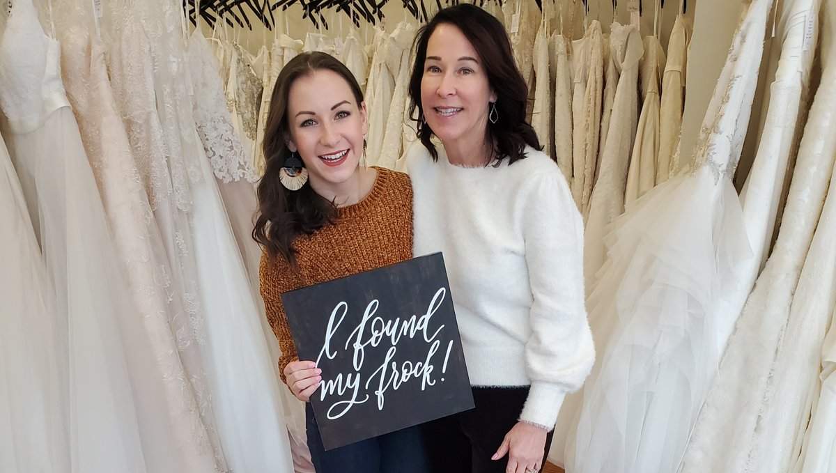 FabFrocksCLT's tweet photo. Alanea found her frock! And y'all... she is going to "WOW" one lucky guy! https://t.co/bxjLUAiVzx
