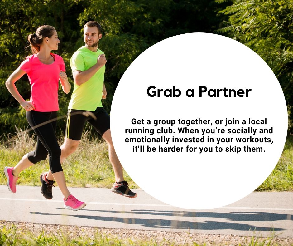 GeistHalf's tweet photo. One of the best ways to add variety to your running routine is to find different people to run with! The people around you will help motivate and push you to new levels! #runtogether https://t.co/vqaUAc31VI