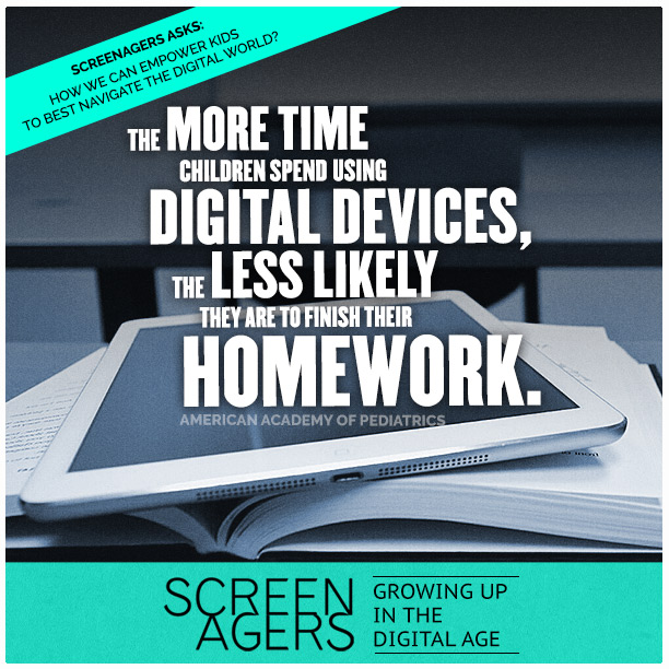 Did you know?  Find out more on Feb 26 at 7pm at Dulaney High School...free showing of SCREENAGERS!