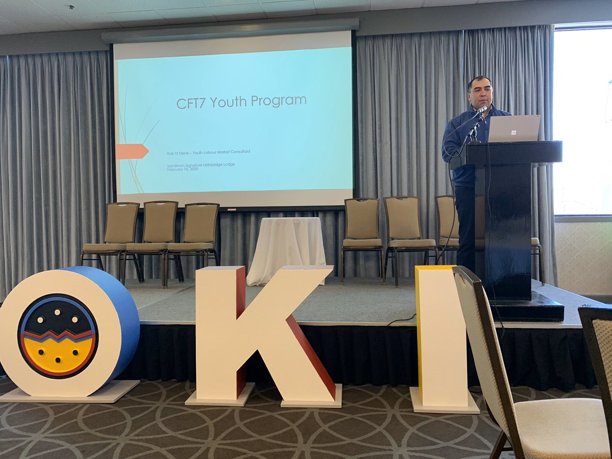 LowaBeebe's tweet photo. Day one!! Great start to the annual Community Futures Treaty 7 Post-Secondary Summer Employment Symposium #treaty7 #community #postsecondary #employment #YQl #lethbridge #CFT7 https://t.co/GPtaIl4uKR