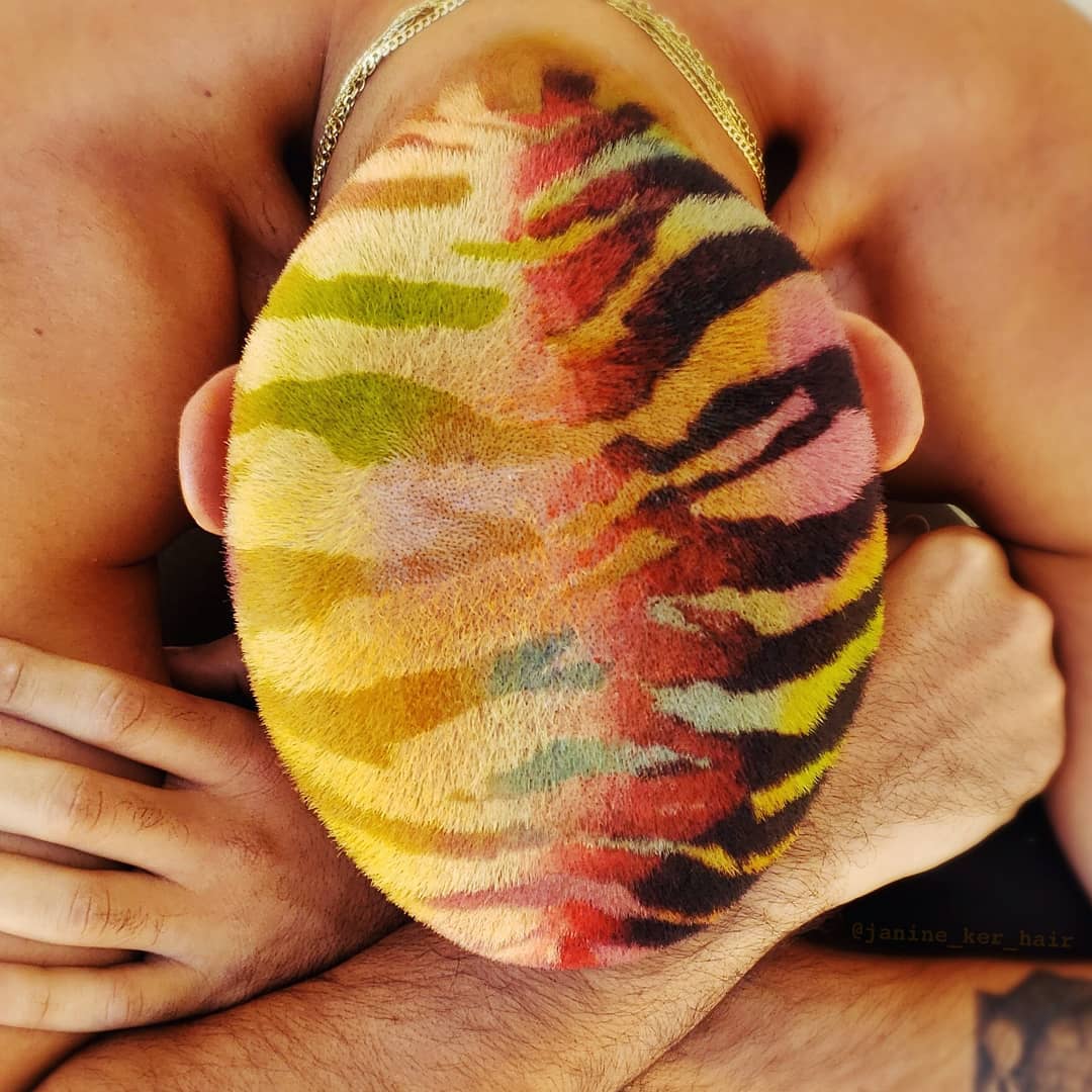 french___75's tweet photo. Hair art by Janine Cortez Ker https://t.co/iGO5AbJWmJ