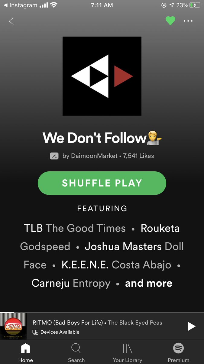 secondechomusic's tweet photo. The #WeDontFollow #Playlist by #DaimoonMarket featuring the award-winning single, #Innocent by @secondechomusic 

Now available @Spotify at the link below :)

https://t.co/2bmFYe0hFw

#NowPlaying

#Spotify
#rockmusic
#rockband #musiclove
#Alternative #AltRock https://t.co/eNGiaagpyD