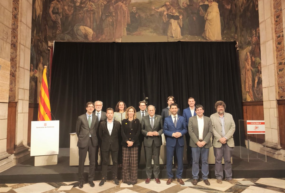 La Generalitat de Cataluña <a href="/govern/">Govern de Catalunya</a> ha presentado <a href="/CIDAI_eu/">CIDAI</a>, un centro de innovación para impulsar la Inteligencia Artificial en el que #everis tiene el placer de participar 👇 #AI #innovación #everisBCN bit.ly/2HyrMjc