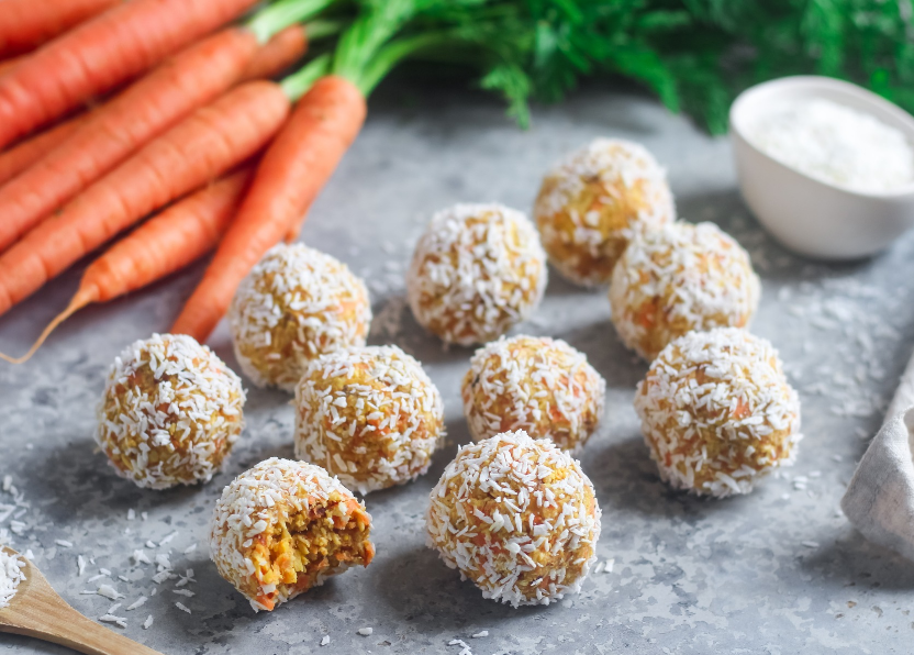 WSCKendal's tweet photo. The flavour of these carrot cake balls is just spot on - they’re sweet with warm spice and the most wonderfully soft texture. Just the best with a cup of tea in the afternoon, or for a mid-morning snack.🥕
Check out the full recipe from @GrapeTreeFoods 👉 https://t.co/0MBS8q20Wa https://t.co/4YHH6j1QTu