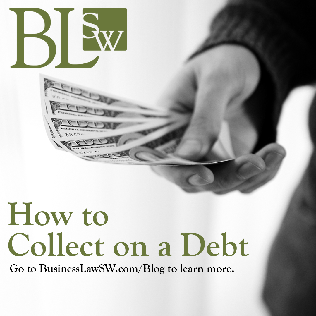BusinessLawSW's tweet photo. https://t.co/B5nFXHiegy
Improve your chances of a favorable outcome in the debt collection process.  Read our blog to learn more.
#debtcollection #debtmanagement #businesslaw #smallbusiness #businessattorney #businesslawyer #businesslawsw #blsw https://t.co/Rs0Pq6P0cg