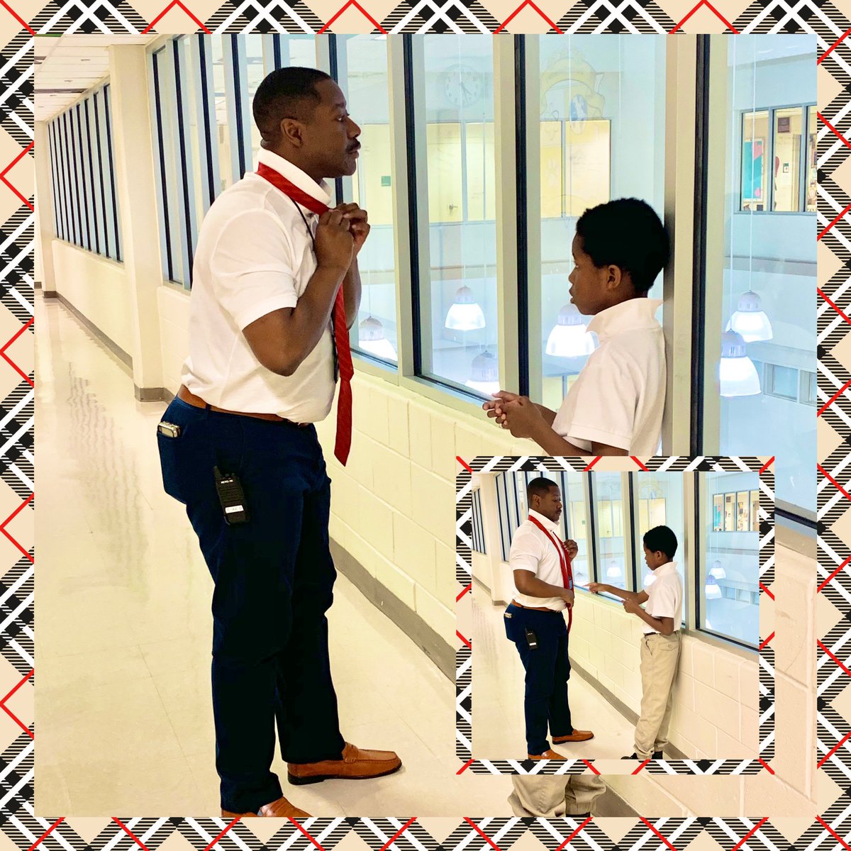 It’s Tie 👨🏾‍💼👨🏾‍💼Tuesday here <a href="/APSDunbar_elem/">Dunbar</a> The paparazzi 📸caught me 😅💛💙🐾💯 <a href="/apsupdate/">ATL Public Schools</a> <a href="/CarstarphenMJ/">Meria Carstarphen</a> @Atldepsupt <a href="/DrEmilyAMassey/">DrEmilyAbramsMassey</a> <a href="/SEL_APS/">SEL in APS</a>