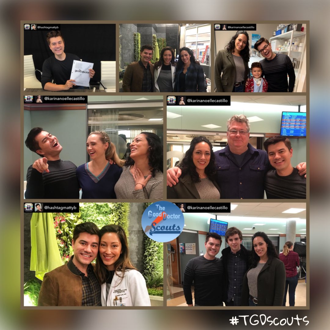GoodDoctorK_S's tweet photo. #BehindTheScenes 📸s @karinancastillo &amp; @MatthewBridges1 &amp; #zadegarcia
as Gabriella, Sergio &amp; Cory Beltran #TheGoodDoctor, #ep315 #Unsaid 
@SPTV @abcpublicity 
@GoodDoctorABC @shawnblp 
@gooddrwriters @danieldaekim @shorez @SLfrom @todavidkim #TGDscouts Sυҽ🧩 https://t.co/i9zCsTkdwC