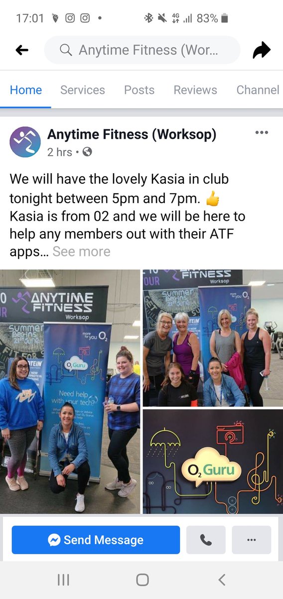 Come down to your local Anytime Fitness in Worksop to see o2 guru for any tech advance or any questions <a href="/marklskelton/">Mark Skelton #iCare</a> <a href="/DanMawson_/">Dan Mawson</a> <a href="/lindasfjones/">Linda Jones</a> <a href="/ajleems/">Andrew Leeming</a>