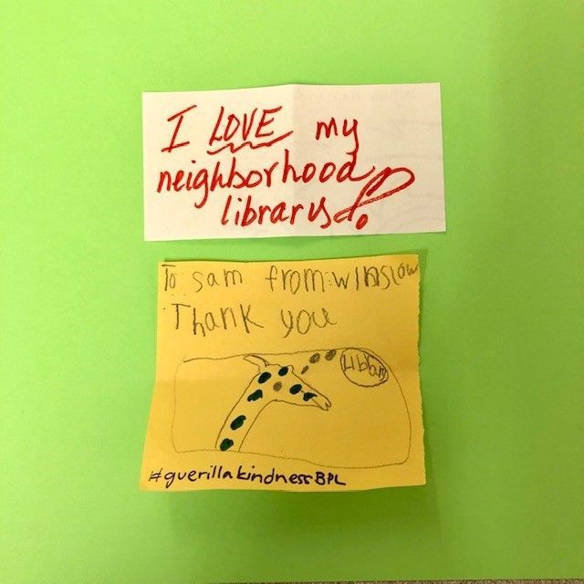 boisepublib's tweet photo. We're feeling loved today. 🥰❣️ #BoiseKind #BoisePublicLibrary #ThisIsBoise https://t.co/mDT1jHwM9J