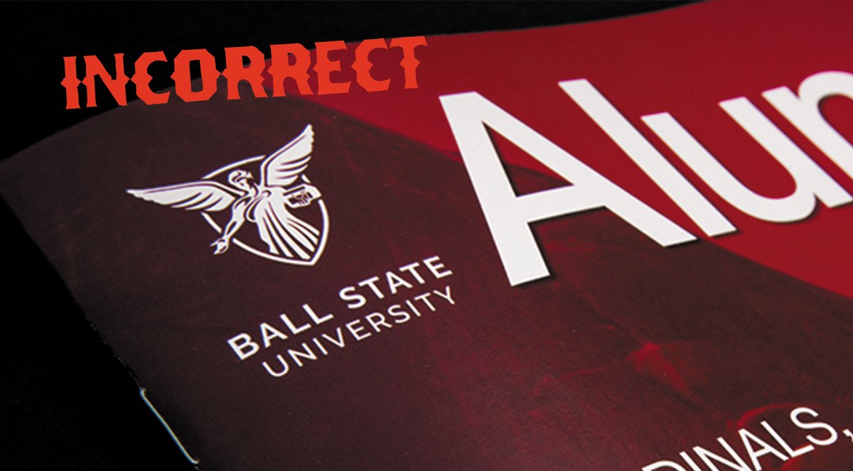 Ghost_Logos's tweet photo. THAT led us down this rabbit hole... 
@BallState with the rare academic #ghostlogo. An all together great logo, but in desperate need of on_dark_background.eps version. 

#ChirpChirp https://t.co/HCDlzkrhJz