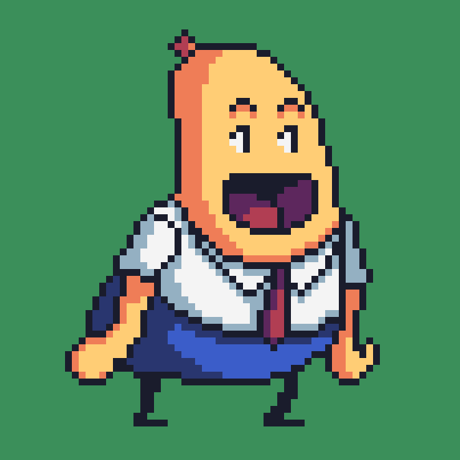 blackspire17's tweet photo. 3 New pixel characters made for fun!

#pixel #pixelart #2D #character #creature #stylized #design #characterdesign #corn #art #artwork #artist #creative #artoftheday #draw #drawing #digital #digitalart #aseprite #game #gameart #doodle #originalart #concept #conceptart #2d #color https://t.co/QfN0sr5UMW
