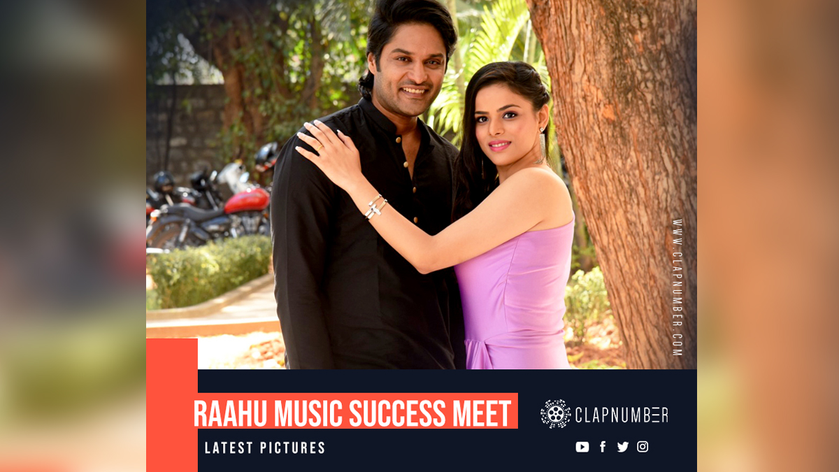 clapnumber's tweet photo. Pics from #Raahu Music success meet Moive Releases on Feb 28.
#ShaktySwaroopMovieCreations
@SubbuDirects @AbeRaam
 @kritigarg15 @Plakkaraju
 @BabjiShakthi #AVRSwamy 
@madhurasreedhar #Clapnumber https://t.co/ot9aI6xtSZ