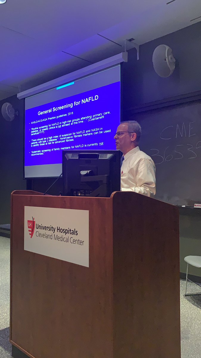 cwruim's tweet photo. Excellent Grand Rounds delivered by Dr. Cohen, on Nonalcoholic Fatty Liver Disease. βThis will soon, if it is not already, be the number one reason for liver failure, liver related mortality and transplant.β #NAFLD #cwruim #protectyourliver https://t.co/OPGsgb2wuJ